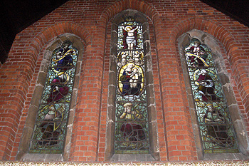 The chancel east window September 2012